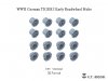 E.T. Model P35-295 WWII German TIGER I Early Roadwheel Hubs 1/35